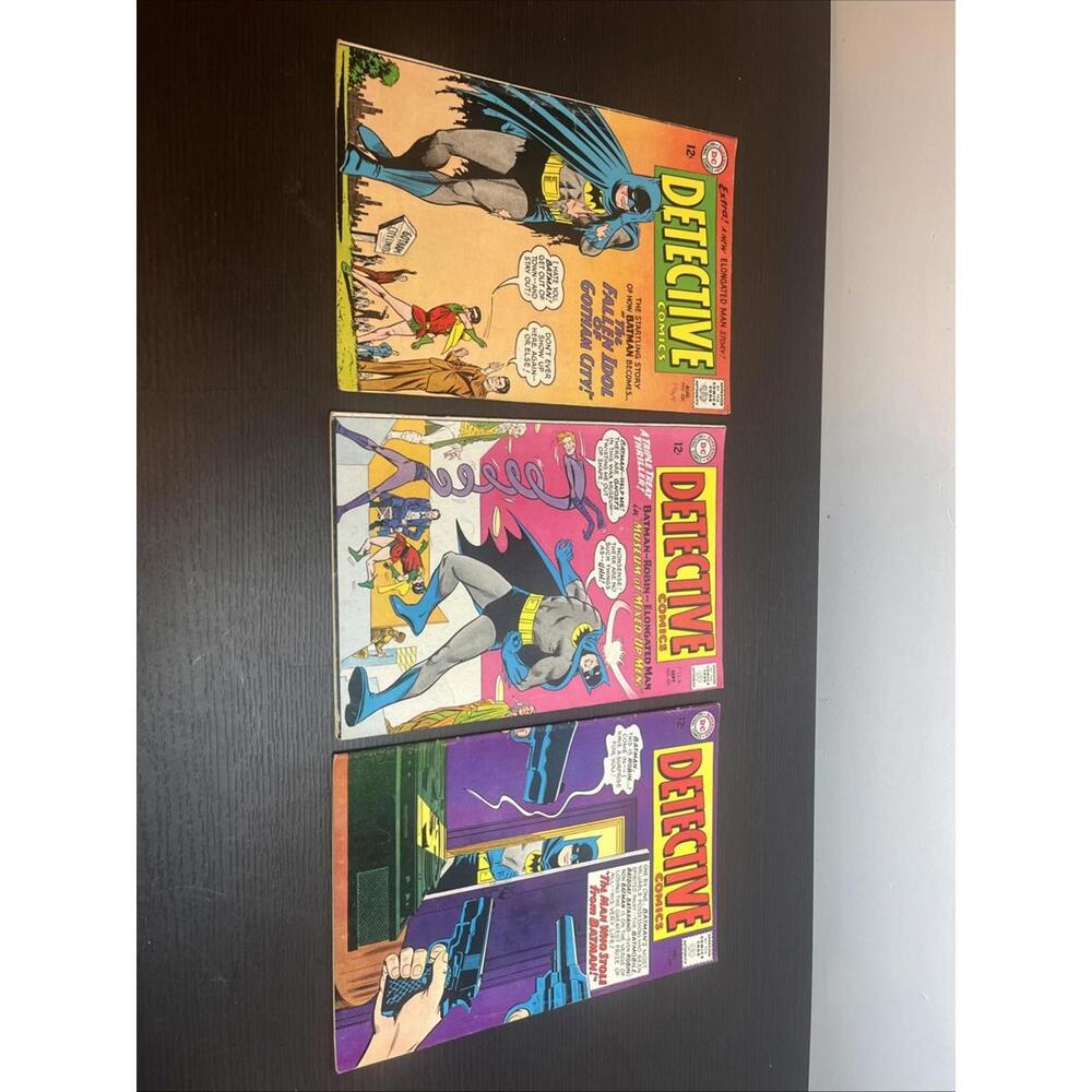 Detective Comics Lot Silver Age - 3 Comics Total, #330, #331, #334
